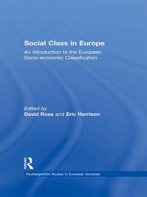 cover image of Social Class in Europe